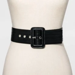 Cheapest 🧨 Women's Quilted Wide Belt - A New Day™ ⭐