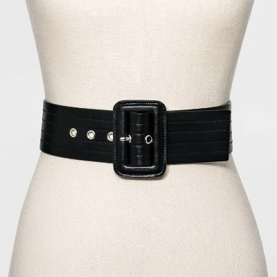 Cheapest 🧨 Women's Quilted Wide Belt - A New Day™ ⭐ 3 Cheapest 🧨 Women's Quilted Wide Belt - A New Day™ ⭐