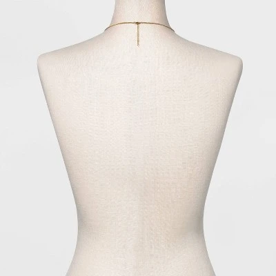 Top 10 โ๏ธ 14K Gold Plated Cubic Zirconia Curb Chain Necklace - A New Day™ ๐ 4 Top 10 โ๏ธ 14K Gold Plated Cubic Zirconia Curb Chain Necklace - A New Day™ ๐ - Image 2