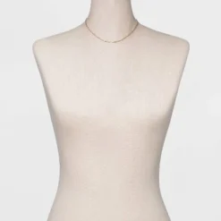 Coupon ✔️ 14K Gold Plated 16" Paperlink Chain Necklace - A New Day™ 🔔