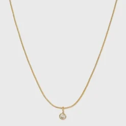 Best reviews of ⭐ 14K Gold Plated Cubic Zirconia Herringbone Bezel Chain Necklace - A New Day™ ✨ -Outlet New Day Wear Store unnamed file 2878