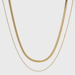Cheapest โค๏ธ 14K Gold Plated Duo Herringbone Chain Necklace - A New Day™ ๐ 9 Cheapest โค๏ธ 14K Gold Plated Duo Herringbone Chain Necklace - A New Day™ ๐ -Outlet New Day Wear Store unnamed file 2882