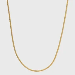 Top 10 😀 14K Gold Plated Herringbone Chain Necklace - A New Day™ ⌛ -Outlet New Day Wear Store unnamed file 2893
