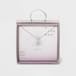 Budget 😀 Crystal Sterling Plated Initial Tag Cut Out Pendant Necklace - A New Day™ Metallic Silver ⭐ 38 Budget 😀 Crystal Sterling Plated Initial Tag Cut Out Pendant Necklace - A New Day™ Metallic Silver ⭐ -Outlet New Day Wear Store unnamed file 2949
