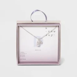 Budget 😀 Crystal Sterling Plated Initial Tag Cut Out Pendant Necklace - A New Day™ Metallic Silver ⭐ 43 Budget 😀 Crystal Sterling Plated Initial Tag Cut Out Pendant Necklace - A New Day™ Metallic Silver ⭐ -Outlet New Day Wear Store unnamed file 2954