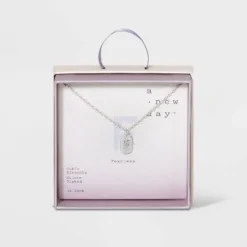 Budget 😀 Crystal Sterling Plated Initial Tag Cut Out Pendant Necklace - A New Day™ Metallic Silver ⭐ 45 Budget 😀 Crystal Sterling Plated Initial Tag Cut Out Pendant Necklace - A New Day™ Metallic Silver ⭐ -Outlet New Day Wear Store unnamed file 2956
