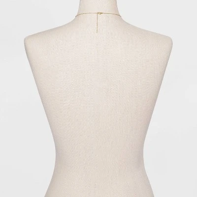 New 🤩 Silver Plated Initial Tag Pendant Necklace - A New Day™ Gold 👍 10 New 🤩 Silver Plated Initial Tag Pendant Necklace - A New Day™ Gold 👍 - Image 8