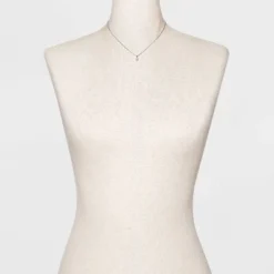 Top 10 🛒 Silver Plated Cubic Zirconia Initial Chain Pendant Necklace and Earring Set - A New Day™ 💯 34 Top 10 🛒 Silver Plated Cubic Zirconia Initial Chain Pendant Necklace and Earring Set - A New Day™ 💯 -Outlet New Day Wear Store unnamed file 3041