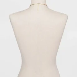 Buy 🧨 Silver Plated Gold Dipped Paperclip Chain and Semi-Precious Stone 18" Pendant Necklace - A New Day™ Rose Quartz ⌛ -Outlet New Day Wear Store unnamed file 3087