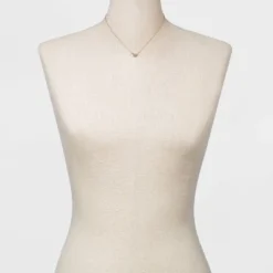 Best Pirce 😍 Bezel Gem Necklace - A New Day™ Gold 💯