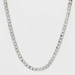 Best Sale ❤️ Thin Curb Chain Necklace - A New Day™ Gold ✨ -Outlet New Day Wear Store unnamed file 3124