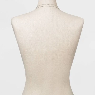 Best Pirce ๐ Plated Cable Box and Paperclip Chain Necklace Set 3pc - A New Day™ Silver โจ 4 Best Pirce ๐ Plated Cable Box and Paperclip Chain Necklace Set 3pc - A New Day™ Silver โจ - Image 2