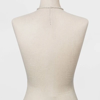 New 🧨 Twisted Chain Short Necklace - A New Day™ Silver 💯 4 New 🧨 Twisted Chain Short Necklace - A New Day™ Silver 💯 - Image 2