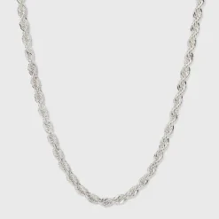 New 🧨 Twisted Chain Short Necklace - A New Day™ Silver 💯 7 New 🧨 Twisted Chain Short Necklace - A New Day™ Silver 💯 -Outlet New Day Wear Store unnamed file 3154