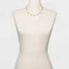 Cheapest 👍 Brass Beaded Necklace - A New Day™ Gold ⭐ -Outlet New Day Wear Store unnamed file 3179