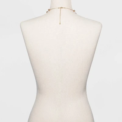 Cheapest 👍 Brass Beaded Necklace - A New Day™ Gold ⭐ 4 Cheapest 👍 Brass Beaded Necklace - A New Day™ Gold ⭐ - Image 2