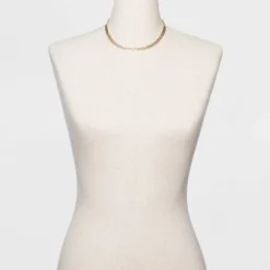 Hot Sale 🤩 Fishbone Chain Necklace - A New Day™ Gold 🥰