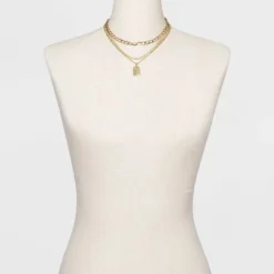 Flash Sale ๐งจ 3 Row Chunky Chain Necklace - A New Day™ Gold ๐
