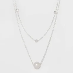 Deals ❤️ Sterling Silver with Freshwater Pearl Duo Necklace Set - A New Day™ Silver ⌛ 7 Deals ❤️ Sterling Silver with Freshwater Pearl Duo Necklace Set - A New Day™ Silver ⌛ -Outlet New Day Wear Store unnamed file 3229