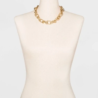 Promo โ Thick Chain Link Necklace - A New Day™ Gold ๐ 3 Promo โ Thick Chain Link Necklace - A New Day™ Gold ๐