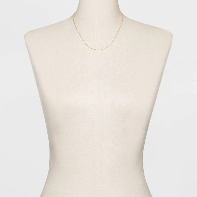 Top 10 ✨ Gold Over Sterling Silver Box Chain Necklace - A New Day™ Gold ✔️ 3 Top 10 ✨ Gold Over Sterling Silver Box Chain Necklace - A New Day™ Gold ✔️