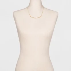 New ⭐ Women's Fashion Chain Necklace - A New Day™ Silver 🔥