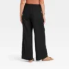 Discount 😀 Women's High-Rise Wide Leg Linen Pull-On Pants - A New Day™ ⌛ -Outlet New Day Wear Store unnamed file 3299
