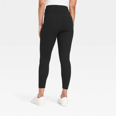Deals ❤️ Women's Crossover V-Waistband Leggings - A New Day™ Black 🧨 3 Deals ❤️ Women's Crossover V-Waistband Leggings - A New Day™ Black 🧨