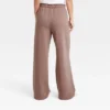 Flash Sale 🔥 Women's High-Rise Wide Leg Fleece Pants - A New Day™ ⭐ -Outlet New Day Wear Store unnamed file 3332
