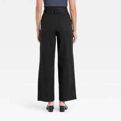 Cheap ❤️ Women's High-Rise Wide-Leg Paperbag Pants - A New Day™ ✔️ 3 Cheap ❤️ Women's High-Rise Wide-Leg Paperbag Pants - A New Day™ ✔️