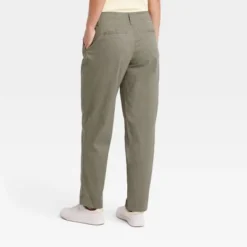 Best Pirce ⌛ Women's High-Rise Pleat Front Tapered Chino Pants - A New Day™ ✔️