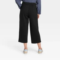 Best reviews of 🔔 Women's High-Rise Cropped Wide Leg Sweatpants - A New Day™ 🎉