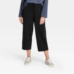 Best reviews of 🔔 Women's High-Rise Cropped Wide Leg Sweatpants - A New Day™ 🎉 -Outlet New Day Wear Store unnamed file 3402