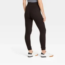 Best deal ⌛ Women's Waffle Knit Leggings with Drawstring - A New Day™ Soft Turquoise ❤️