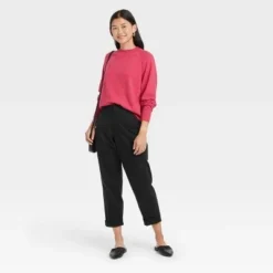 Cheap 👍 Women's High-Rise Straight Chilled Out Ankle Chino Pants - A New Day™ ✔️ -Outlet New Day Wear Store unnamed file 3436
