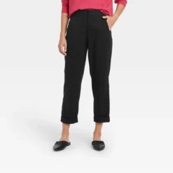 Cheap 👍 Women's High-Rise Straight Chilled Out Ankle Chino Pants - A New Day™ ✔️ -Outlet New Day Wear Store unnamed file 3437