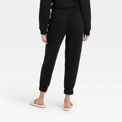 Deals 😉 Women's High-Rise Pull-On All Day Fleece Ankle Jogger Pants - A New Day™ ✨ 3 Deals 😉 Women's High-Rise Pull-On All Day Fleece Ankle Jogger Pants - A New Day™ ✨