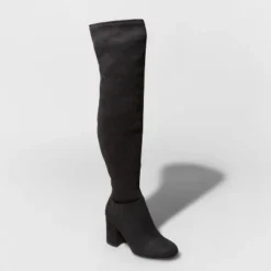Cheapest 🤩 Women's Tonya Heeled Over the Knee Boots - A New Day™ Taupe 😍 -Outlet New Day Wear Store unnamed file 345