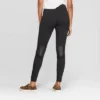 Best Sale 😉 Women's High Waist Moto Leggings - A New Day™ Black ⭐ -Outlet New Day Wear Store unnamed file 3463