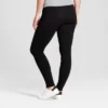 Cheapest 🥰 Women's Twill Seamless High Waist Leggings - A New Day™ Heather Gray ⌛