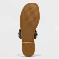 Cheap ⭐ Women's Brit Two Band Embellished 👏 Sandals - A New Day™ Tan ❤️ -Outlet New Day Wear Store unnamed file 3615