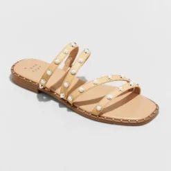 Promo ๐ Women's Hollis Embellished Slide Sandals - A New Dayโข Off-white ๐ 10 Promo ๐ Women's Hollis Embellished Slide Sandals - A New Dayโข Off-white ๐ -Outlet New Day Wear Store unnamed file 3631