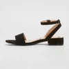 Coupon 🔥 Women's Winona Ankle Strap Sandals - A New Day™ Black 👏 -Outlet New Day Wear Store unnamed file 3667