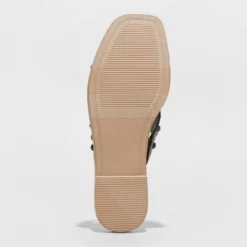 New 👏 Women's Emmy Studded Crossband Sandals - A New Day™ Tan ✨ -Outlet New Day Wear Store unnamed file 3694