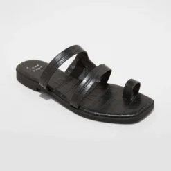 Best Sale ✔️ Women's Marilyn Toe Loop Slide ⭐ Sandals - A New Day™ Black 🌟 10 Best Sale ✔️ Women's Marilyn Toe Loop Slide ⭐ Sandals - A New Day™ Black 🌟 -Outlet New Day Wear Store unnamed file 3705