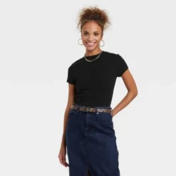 Coupon 😀 Women's Short Sleeve Ribbed T-Shirt - A New Day™ 🥰 8 Coupon 😀 Women's Short Sleeve Ribbed T-Shirt - A New Day™ 🥰 -Outlet New Day Wear Store unnamed file 3773