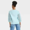 Hot Sale 😀 Women's Long Sleeve Round Neck Eyelet Top - A New Day™ 🥰 1 Hot Sale 😀 Women's Long Sleeve Round Neck Eyelet Top - A New Day™ 🥰 -Outlet New Day Wear Store unnamed file 3811