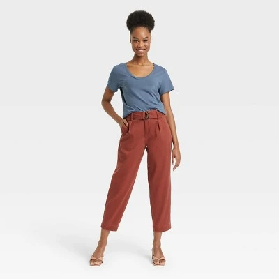 Best Pirce ❤️ Women's Short Sleeve Scoop Neck T-Shirt - A New Day™ 😉 4 Best Pirce ❤️ Women's Short Sleeve Scoop Neck T-Shirt - A New Day™ 😉 - Image 2