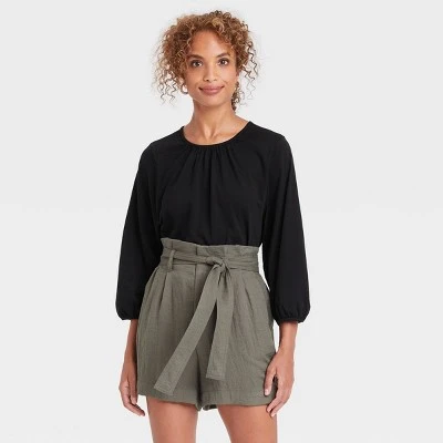 Top 10 ✔️ Women's Bishop Long Sleeve T-Shirt - A New Day™ 🤩 5 Top 10 ✔️ Women's Bishop Long Sleeve T-Shirt - A New Day™ 🤩 - Image 3