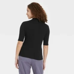 Best reviews of ✔️ Women's Elbow Sleeve Mock Turtleneck T- 👍 Shirt - A New Day™ 😍
